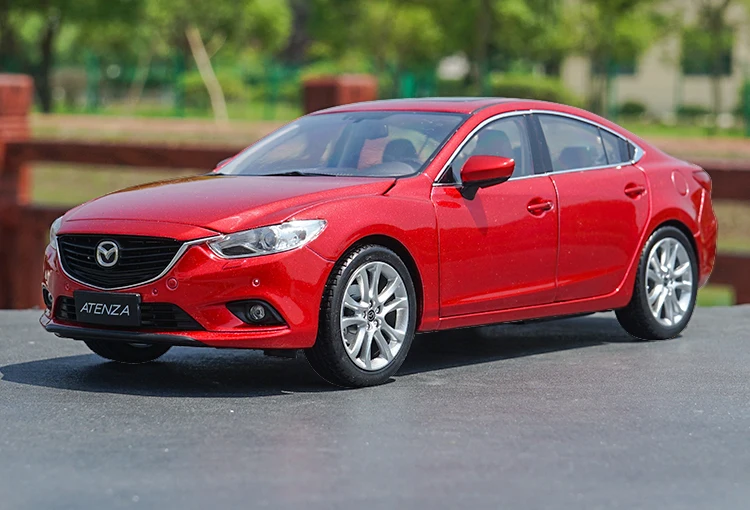 1/18 MAZDA 6 ATENZA литая под давлением металлическая модель автомобиля, игрушки для детей, рождественские подарки, оригинальная Заводская коллекция автомобильных игрушек