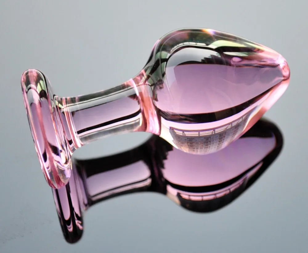 42mm pyrex glass bead crystal anal dildo butt plug fake male penis dick female masturbation adult anus sex toy for women men gay | Красота и