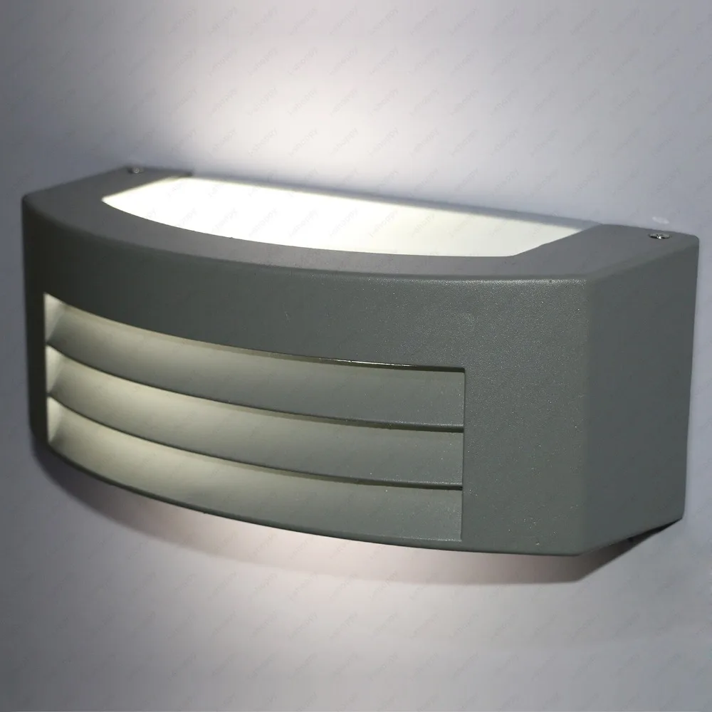 Светодиодные наружные водонепроницаемые настенные бра E27 светильник с серой