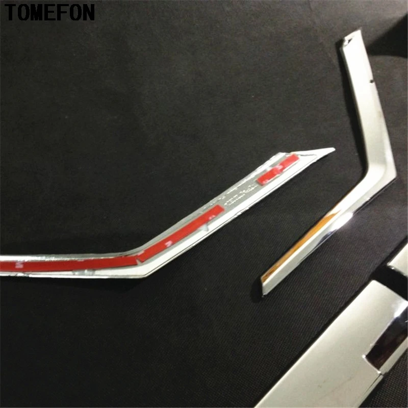 For Nissan X-Trail T32 Rogue 2014 2015 2016 ABS Chrome Front Bumper Grille Grill Cover Trim X Trail XTrail Car Styling 4pcs | Автомобили и