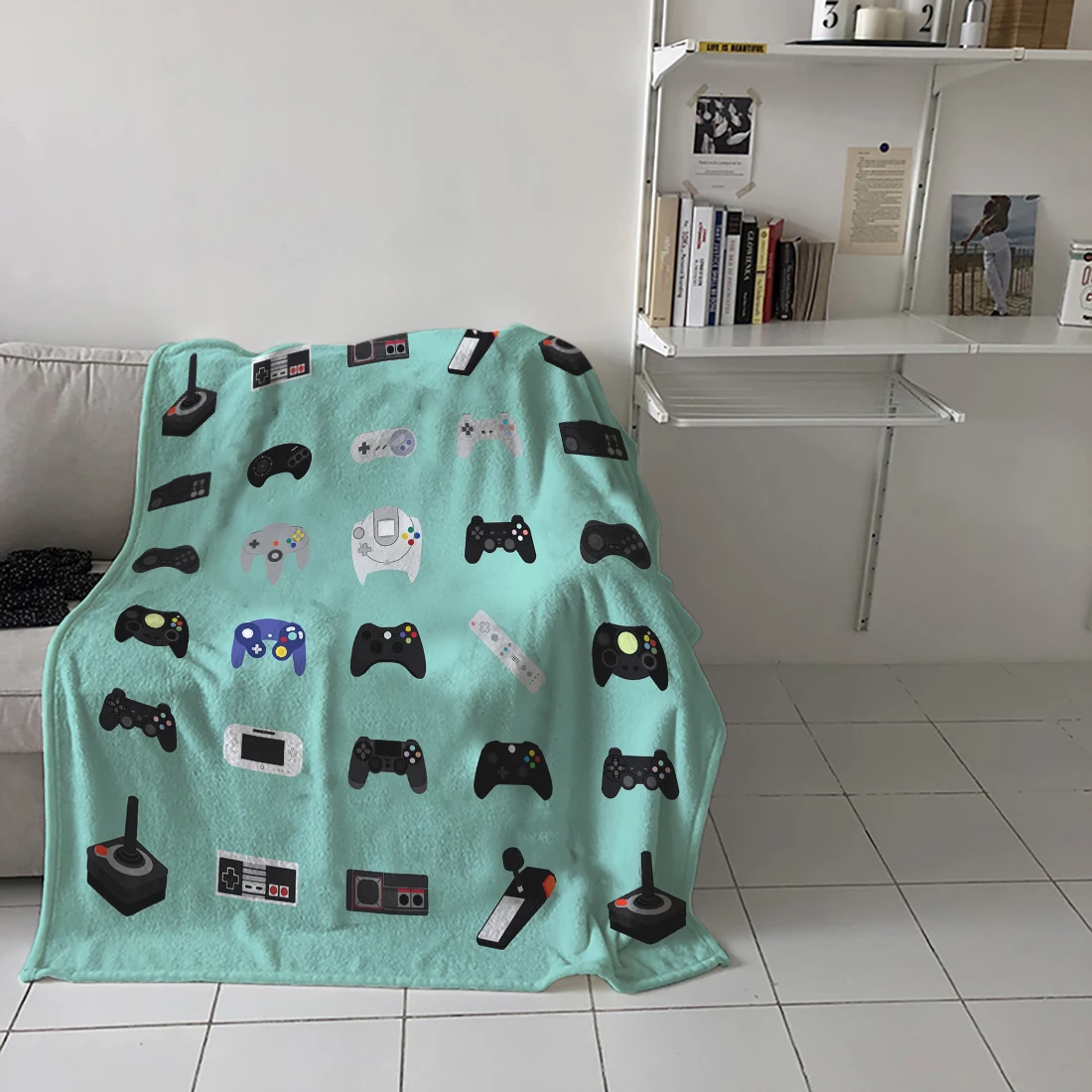 Bighhouses пледы одеяло консоль Эволюция теплое микрофибра фланелевое одеяла для