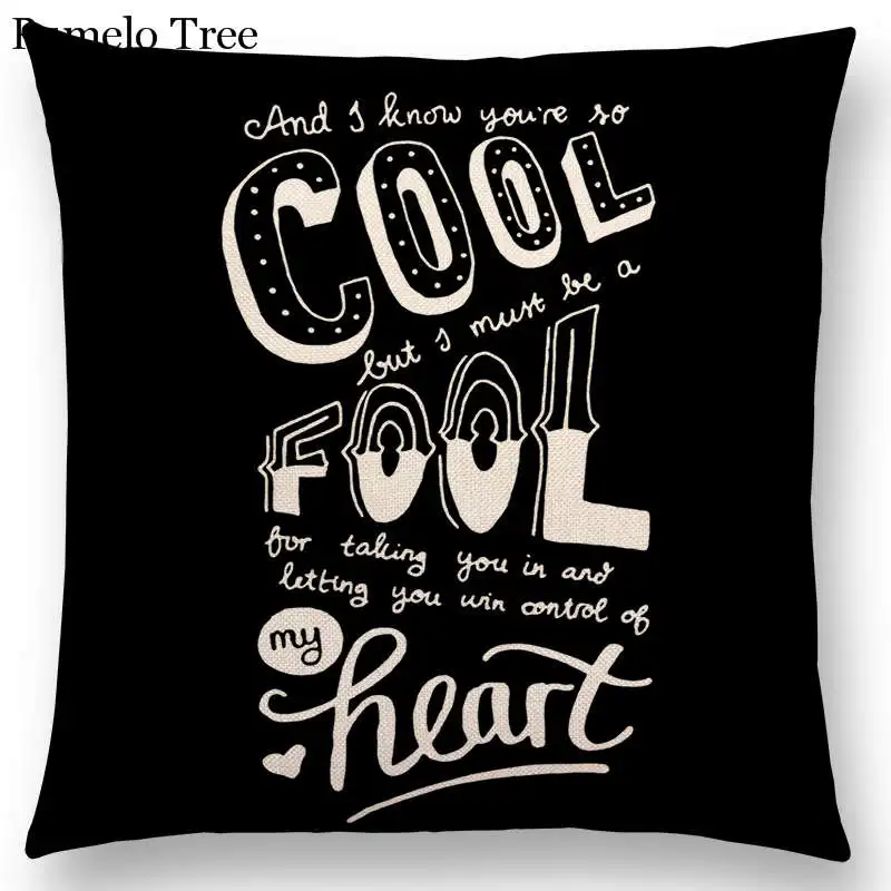 Черно-белые декоративные буквы значимые слова дурака любви интересные короткие