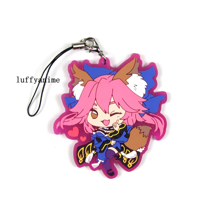 Fate/Extella резиновая подвеска Nero Karuna No Name Altera Cu Chulainn Gilgamesh Tamamo no Mae Gawain брелок для