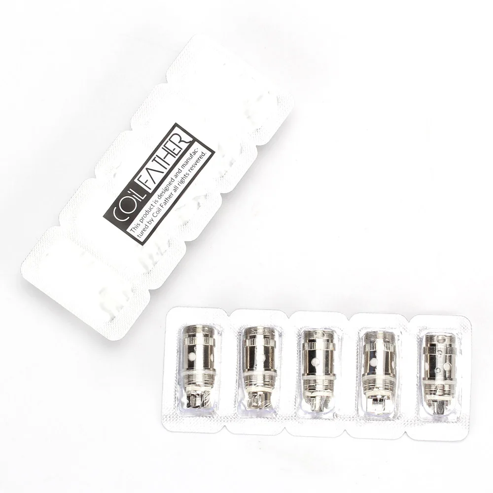 5 шт./лот катушка отец SUBOHM Танк замена катушки 0.3ohm 0.5ohm подходит для Subohm Танк/iJust 2/Melo 2/Melo 3 Mini