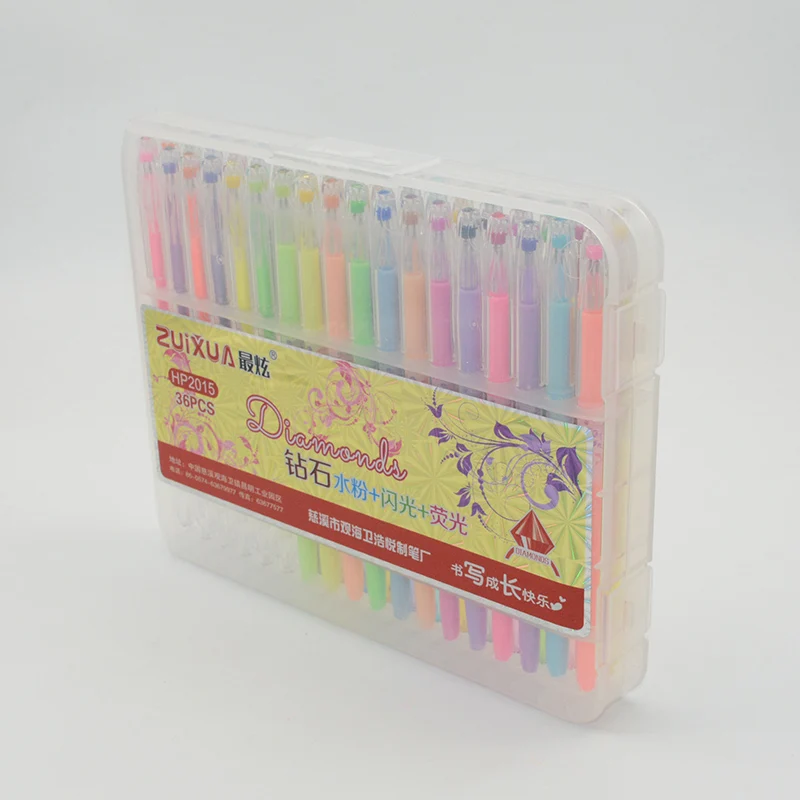 12 24 36 48 ручка Caneta гель Canetas Kalem материал Escolar стационарный Escritorio Papeleria Lapices Boligrafos Criativa Pennen