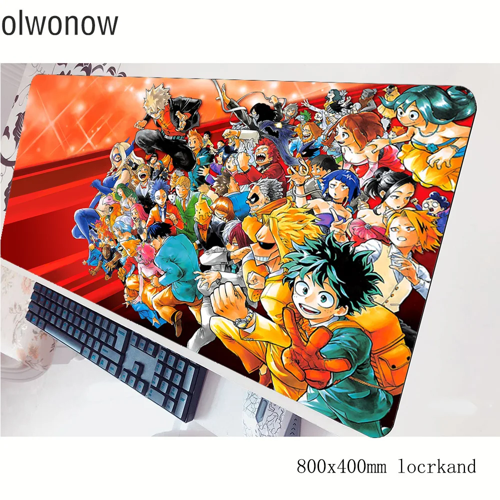 Коврик для мыши my hero academic 80x40 см игровой коврик подарок notbook Настольный под заказ