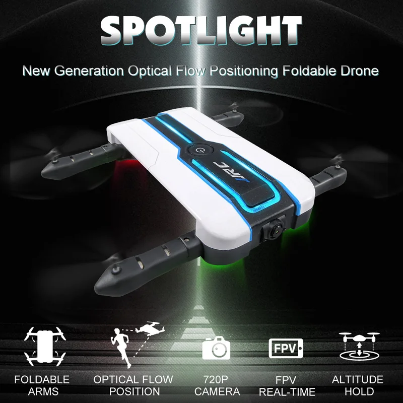 JJRC H61 Карманный Дрон для селфи 720P Wi Fi Камера складной ручной Квадрокоптер