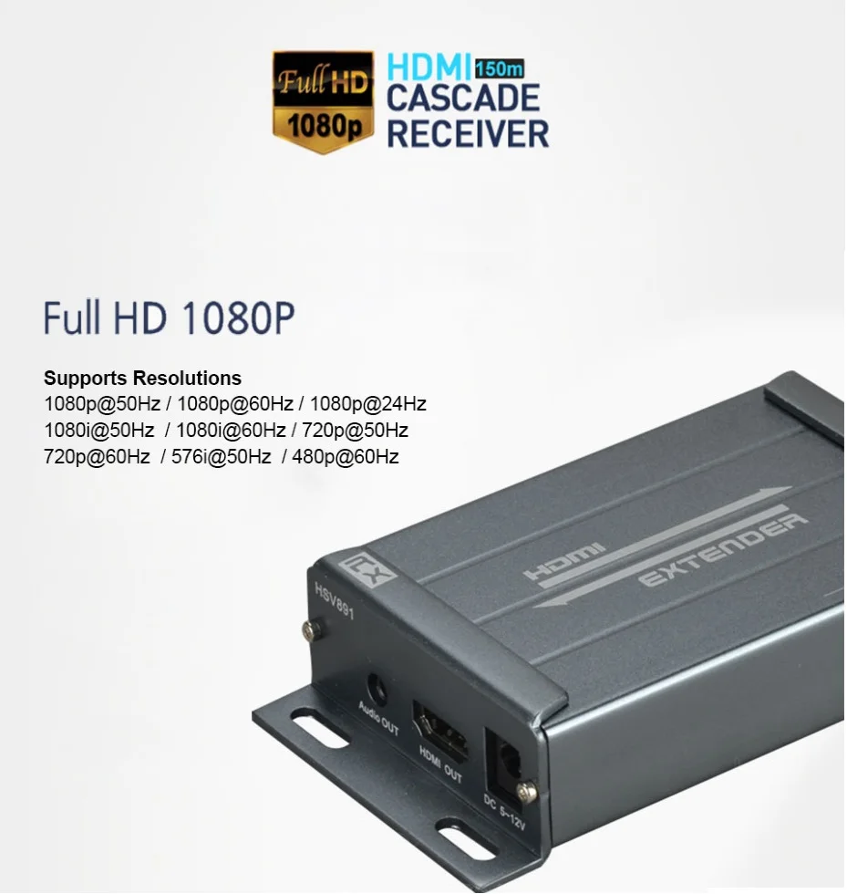 HDMI удлинитель для питания по Ethernet 100 м с 3,5 мм Джек аудио экстрактор HDMI, Овер-UTP TCP сеть Cat5 Cat5e rj45 Cat6 удлинитель для питания по Ethernet 100 м RJ45