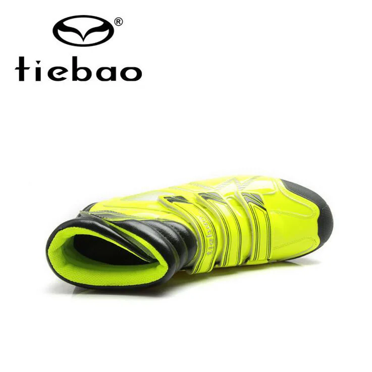 Tiebao/Мужская обувь для велоспорта на высокой подошве зимние теплые ботинки