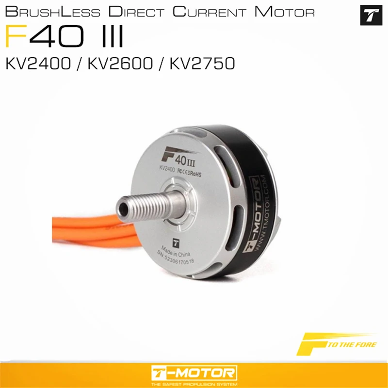 T-Motor F40 III 2306 2400KV 2600KV 2750KV бесщеточный мотор для 210 220 250 260 RC моделей Мультикоптер