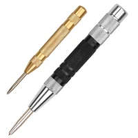 super strong automatic centre punch and general automatic center punch adjustable spring loaded metal drill tool 2pcs