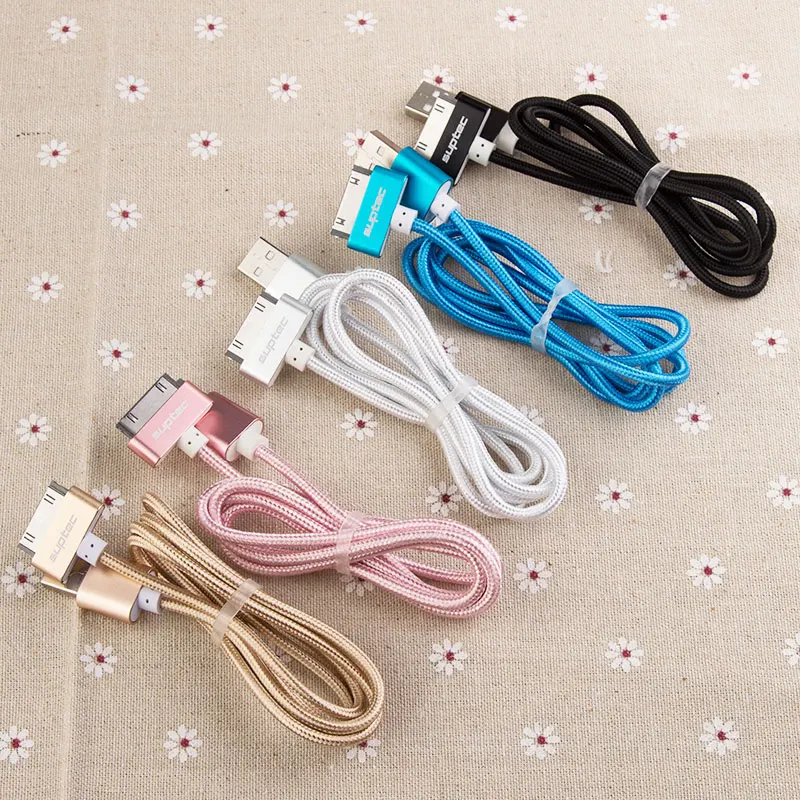 USB кабель SUPTEC для iPhone 4 30 контактный быстрой зарядки 3 gs iPad 2 iPod Nano touch зарядное