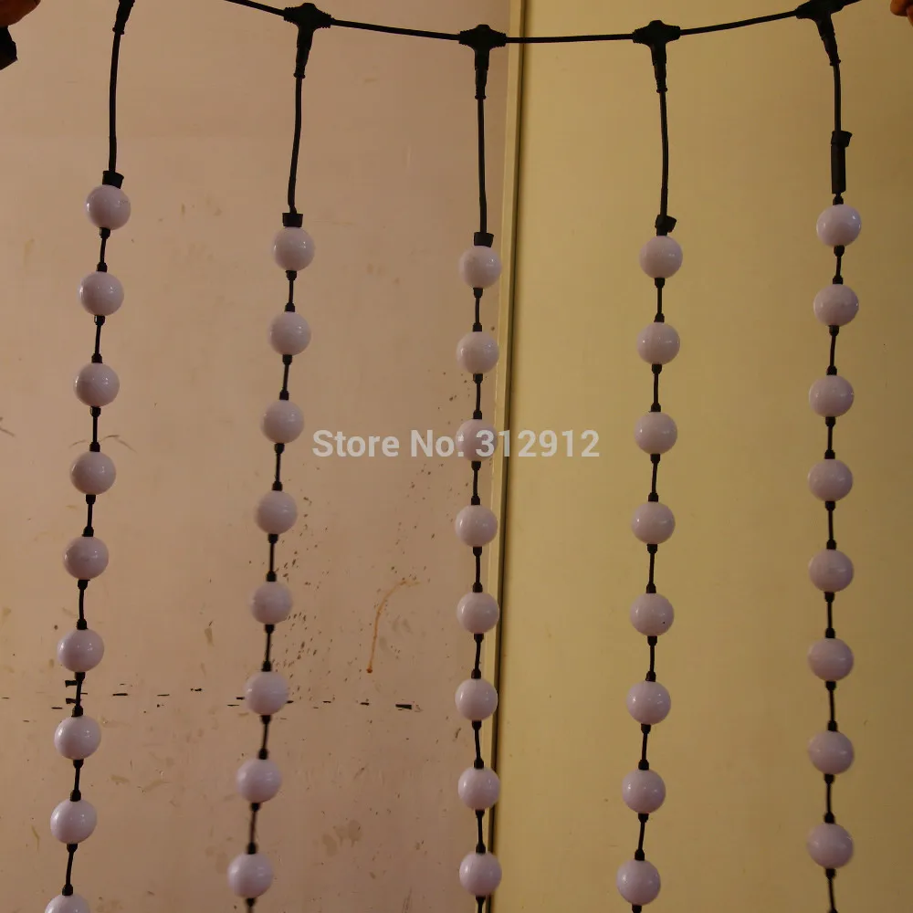 Сигнал сплиттера WS2811 12 в пост. Тока адресуемый пиксельный шар 10 пикселей * 5 линий