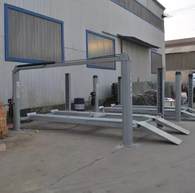 4 колонный подъемный станок для выравнивания платформа 6 м общая длина 5 8 со