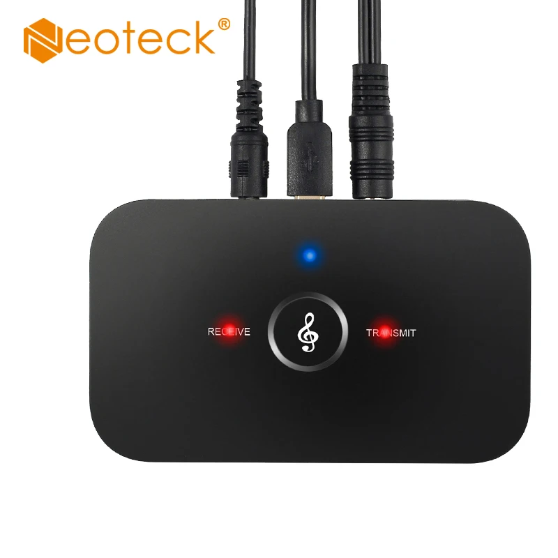 Neoteck беспроводной 2 в 1 Bluetooth стерео аудио музыкальный передатчик и приемник