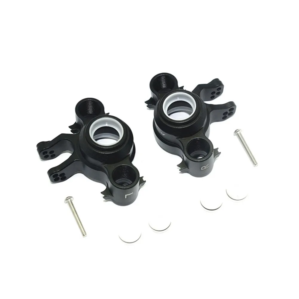 Black Передняя и задняя универсальная чашка для TRAXXAS E REVO 2,0 86086-4 ступица переноска алюминиевое колесо Шестигранная рулевая чашка для рок гусеничного радиоуправляемого автомобиля - Цвет: Black