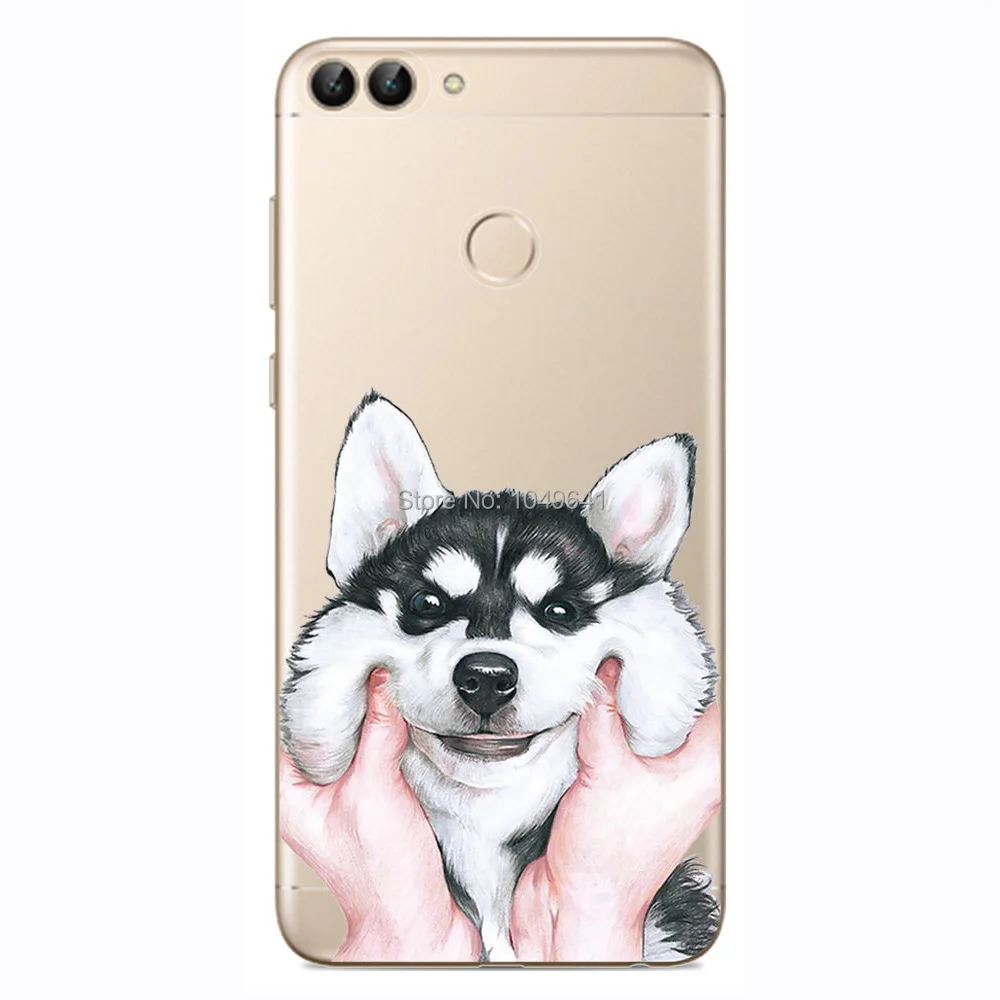 Мягкий чехол для Huawei P Smart 5 65 дюйма более красочный с 10 узорами из ТПУ мягкий