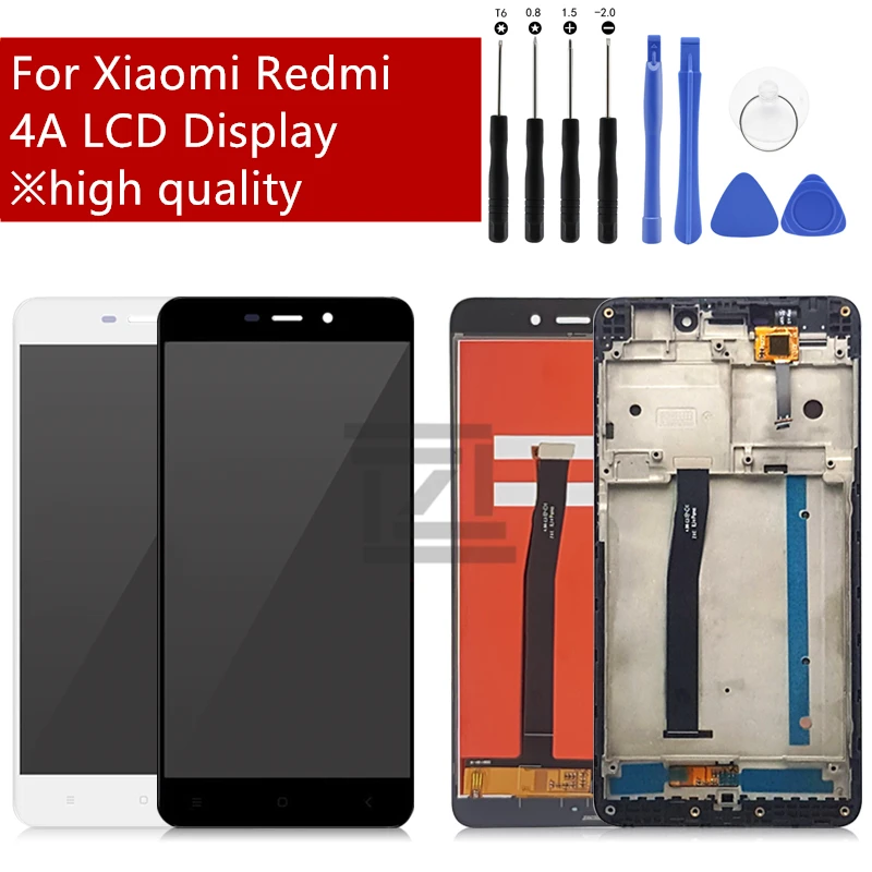 ЖК-дисплей для Xiaomi Redmi 4A дигитайзер сенсорного экрана в сборе с рамкой Pro сменный