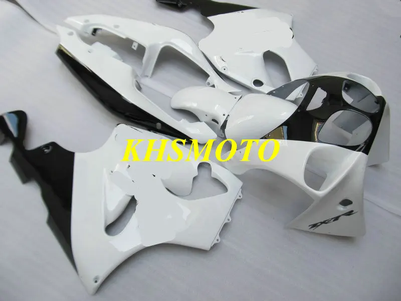 Белый черный комплект обтекателей для KAWASAKI Ninja ZX7R 96 97 98 99 00 01 02 03 1996 1999 2003 из абс +