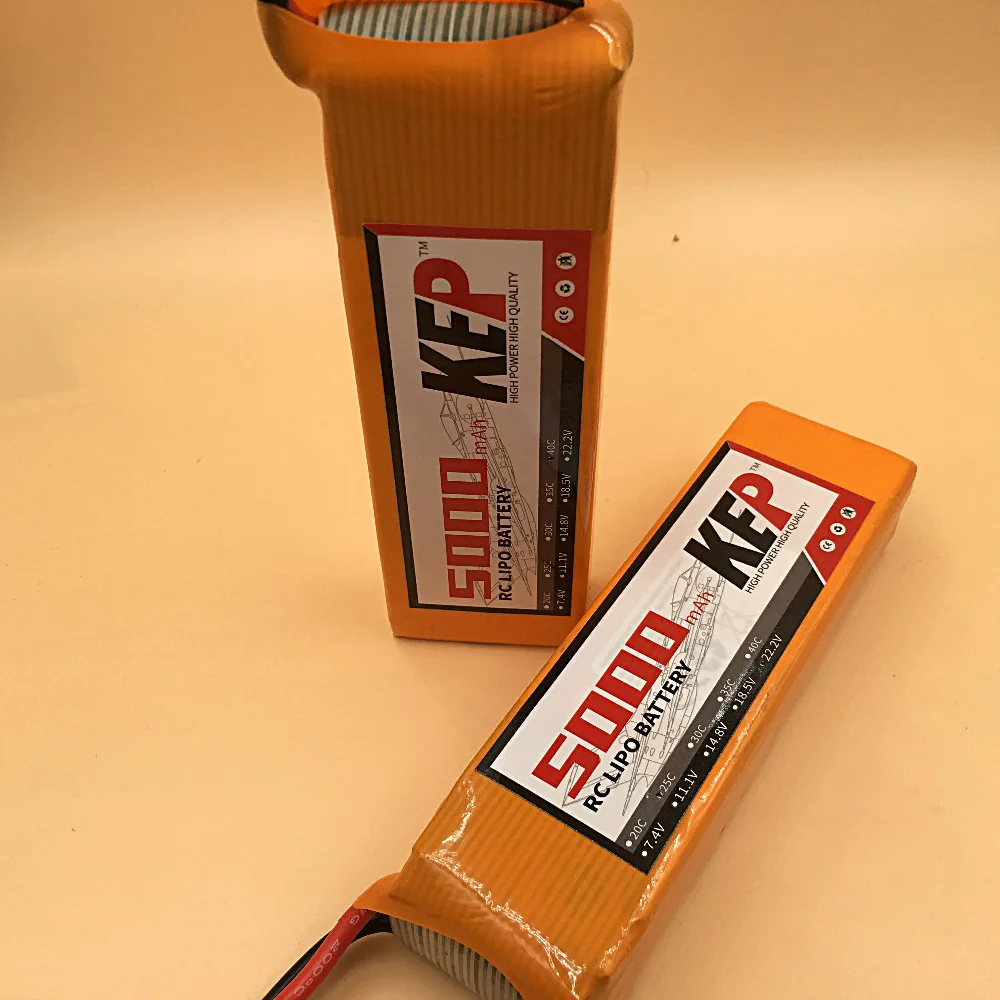 KEP RC 6S LiPo батарея 22 2 v 5000mAh 40C Li Poly для самолет и вертолет Квадрокоптер лодки