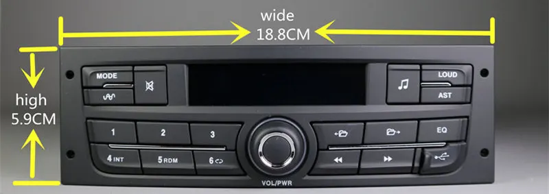 Автомагнитола с USB для Peugeot 207 206 301 308 Citroen C2 Elysee ZX C4 VW Jetta Bora Gol удалена из нового