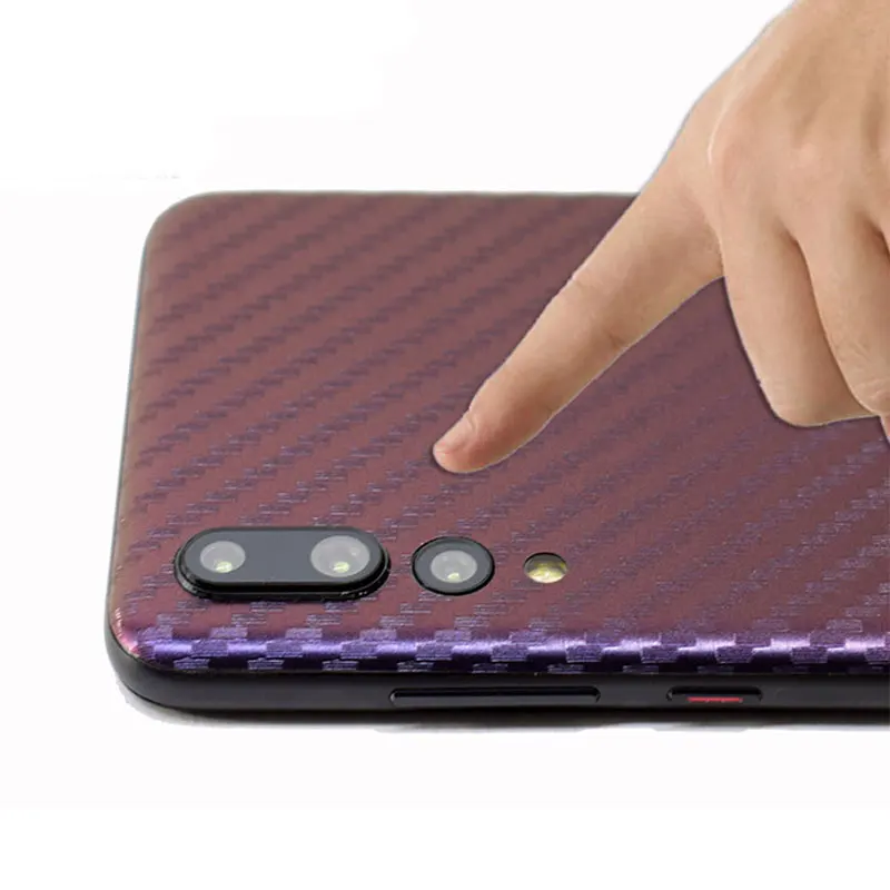 Затенение Цвет 3D углеродного волокна Телефон Защитная пленка для huawei P20/P20pro