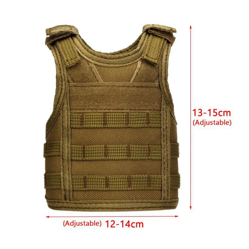 Кемпинг Мульти-инструмент чехол для пивной бутылки мини жилет Форма нейлон