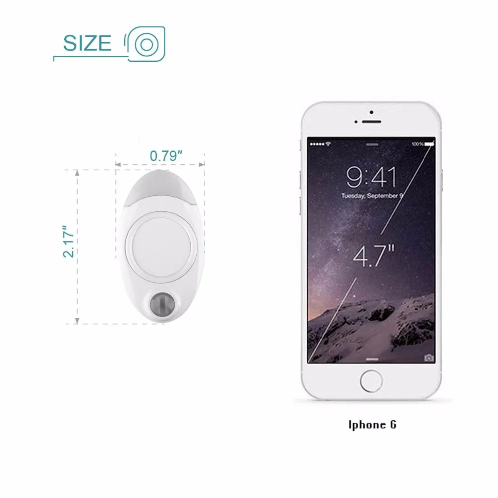 Amagle 2 Pack LED Lamp with Motion Sensor Mini Portable Wireless Battery Powered Pocket Wall Cabinet Stairs Night Light | Лампы и