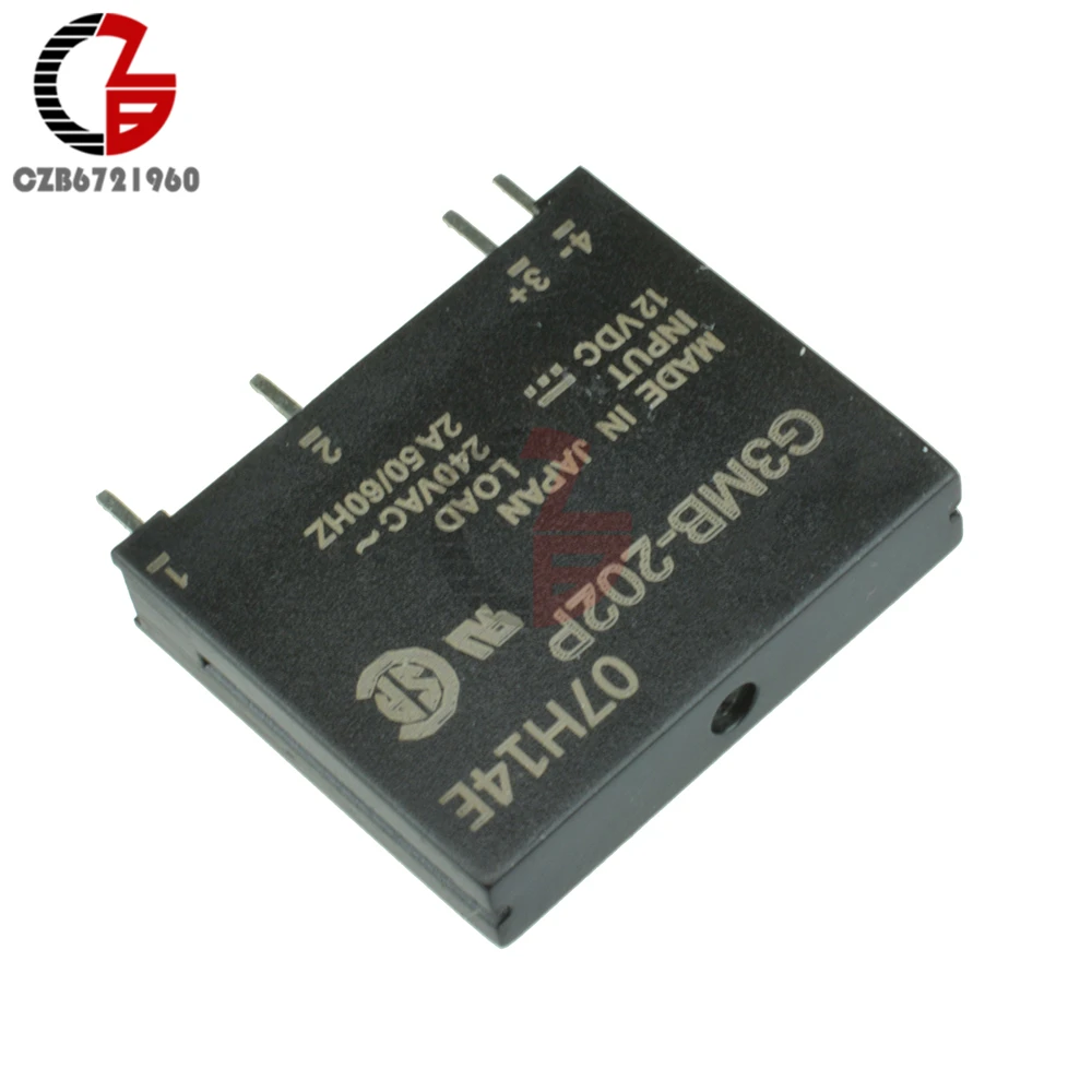 G3MB-202P DC-AC PCB SSR In 12VDC AC 2A Out 240V Solid State Relay Module S | Обустройство дома