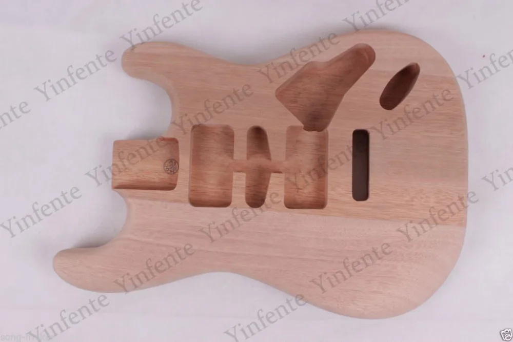 

Новая НЕОБРАБОТАННАЯ электрогитара из массива красного дерева, высокое качество, HSH