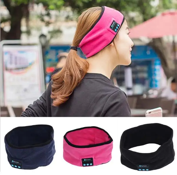 10 шт. Новое поступление умная Bluetooth повязка на голову шапка беспроводные наушники