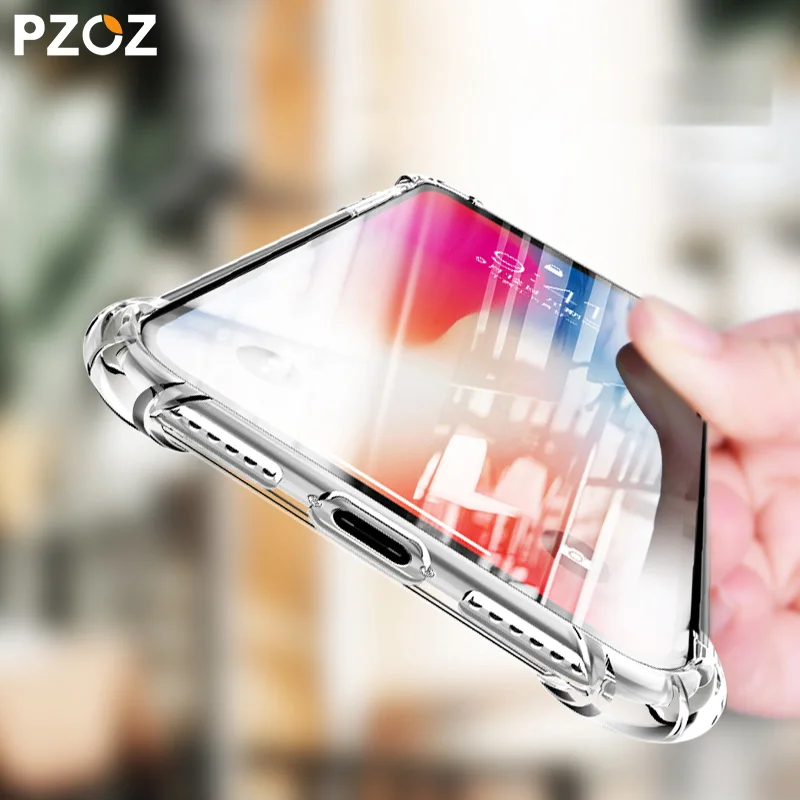 PZOZ для Apple iphone XR Xs Max 5 8 6 1 дюймов Чехол бампер 360 ударопрочные аксессуары Роскошный