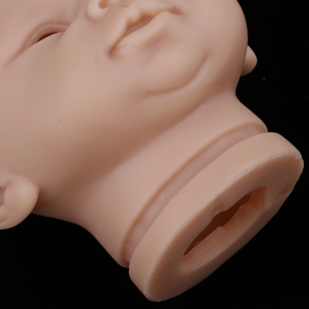 Lifelike 20inch Reborn Doll Accessory Vinyl Head Sculpt Sleeping Baby Kits DIY Making Supplies #3 | Игрушки и хобби