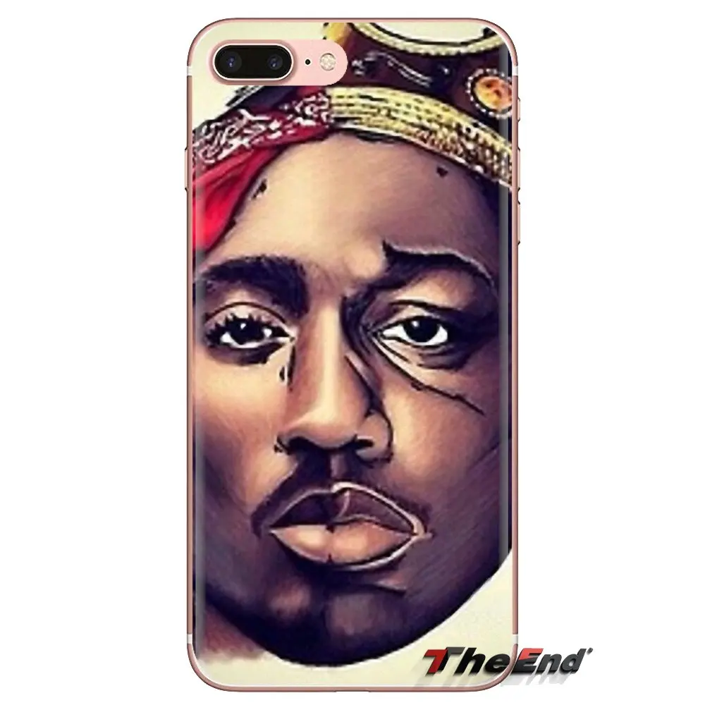For Huawei G7 G8 P7 P8 P9 P10 P20 P30 Lite Mini Pro P Smart Plus 2017 2018 2019 TPU Transparent Bag Case 2Pac Tupac Amaru Shakur |
