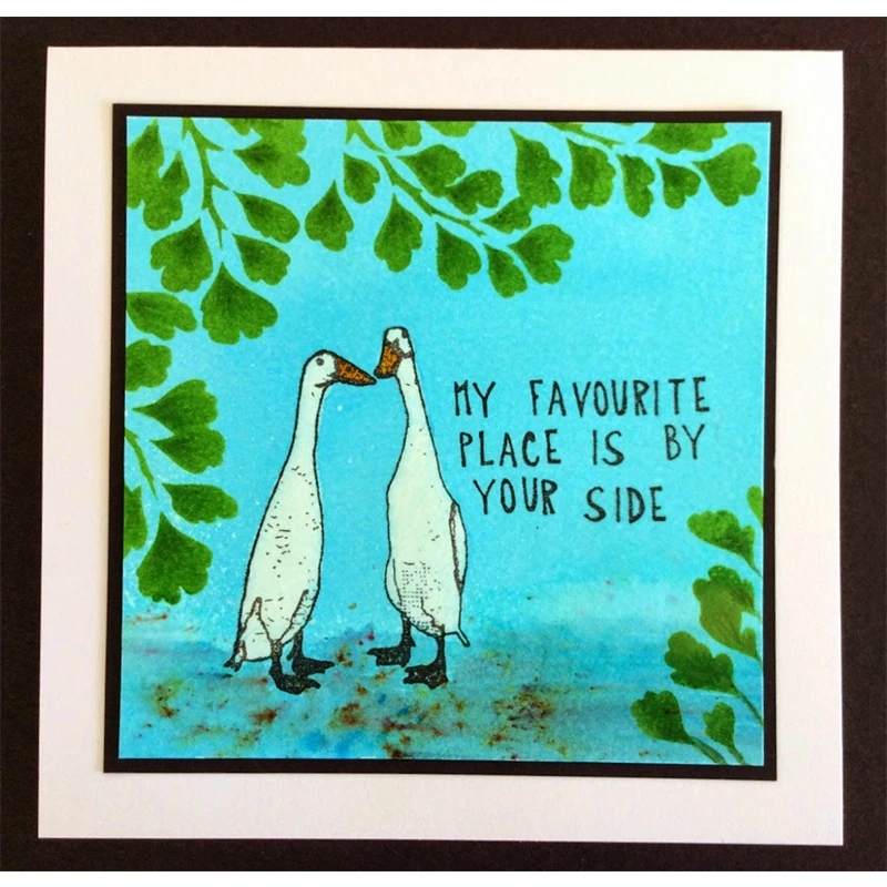 Пластиковый трафарет в виде листьев ветвей 6x9 дюймов для скрапбукинга тиснения