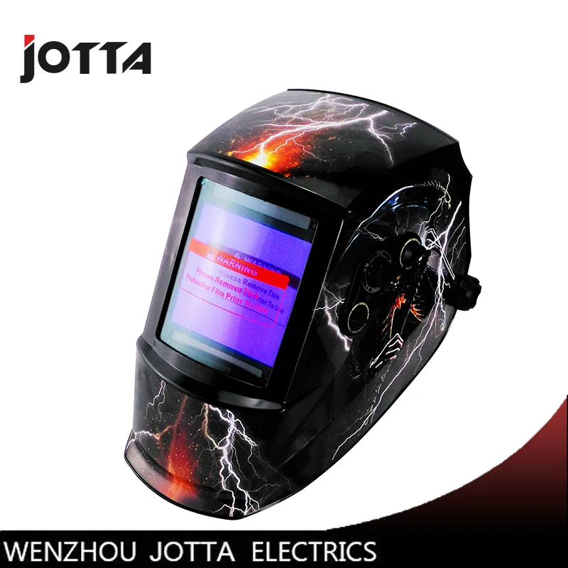 Молния на солнечной батарее с автозатемнением сварочная/шлифовальная