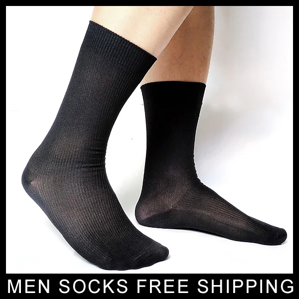 Носки мужские формальные шелковые пикантные мягкие брендовые Классические