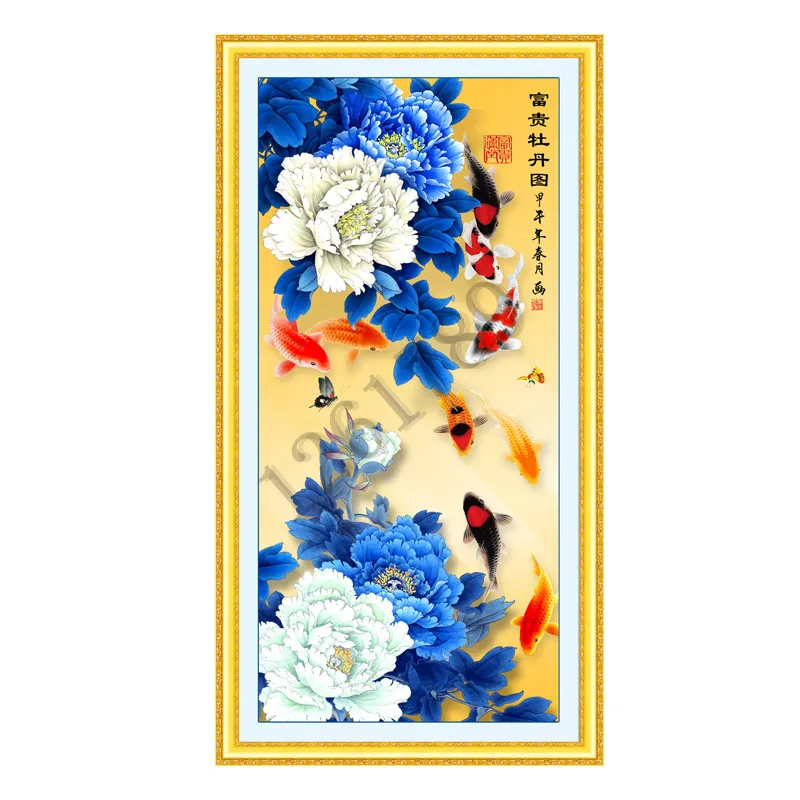 Рукоделие вышивка крестиком DIY DMC растения животные наборы для вышивки набор 9ct 11ct