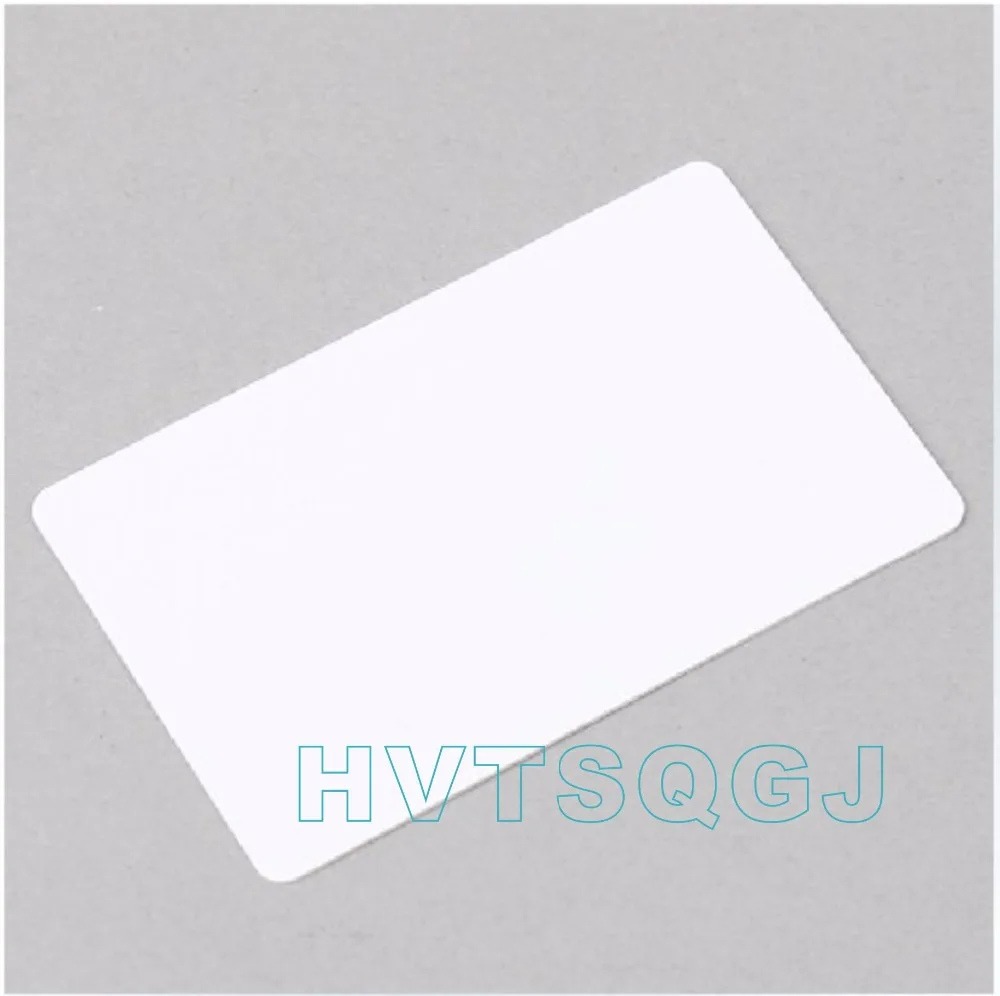 

500 PCS DHL Free shipping/FM 11R 08/ Fudan S50 PVC blank card ISO 14443A Blank White Printable S50 chip nfc card,ic card