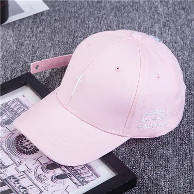 RBUDDY бейсболки надпись крест хип поп Snapback весенне-летняя бейсболка для женщин и мужчин Регулируемый классический подарок шляпа - Цвет: C3