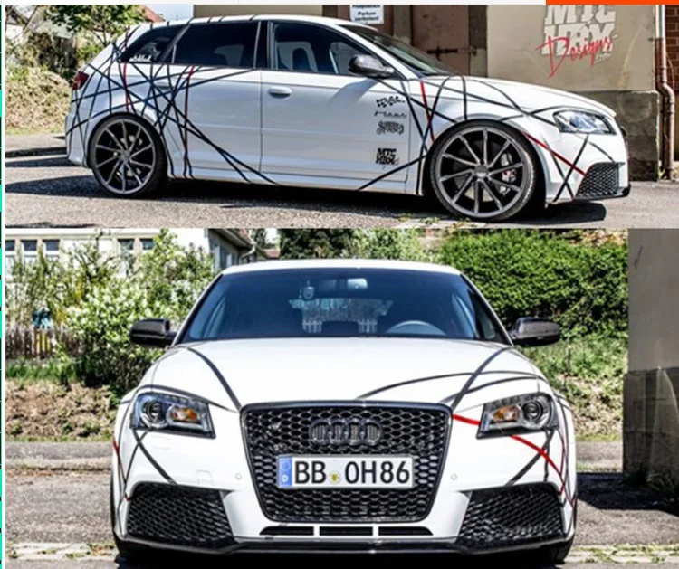 Наклейки для автомобиля с левой стороны сделанные на заказ новый стиль всего