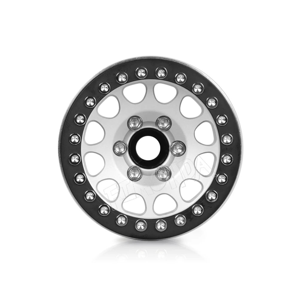 4 шт. колеса Beadlock 1 9 дюйма обода 12 мм с шестигранным креплением для 1/10 RC Гусеничный