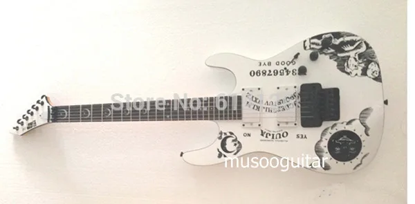 Новый бренд гитары s KH 2 Кирк хэмметт Ouija электрогитара в белом цвете|new guitar|electric