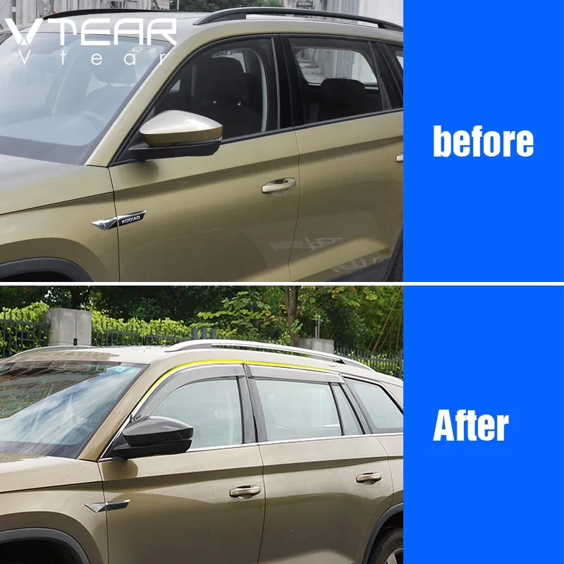 дефлекторы на шкода кодиак