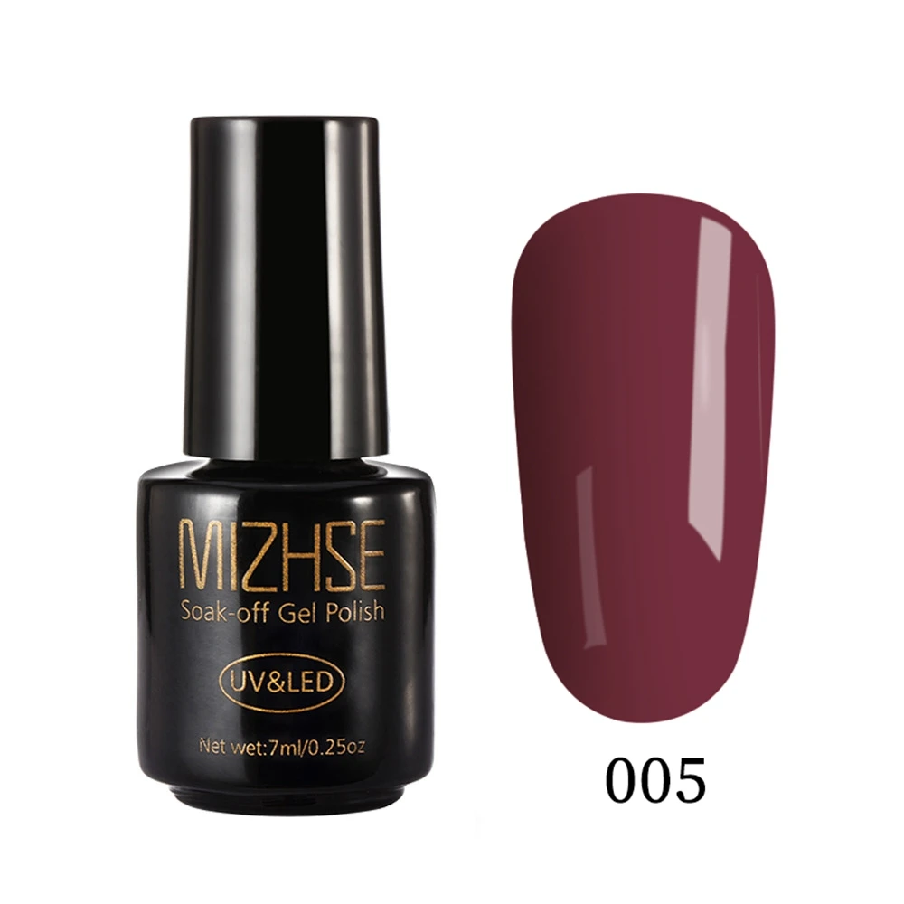 DSH005 MIZHSE 7 мл УФ-гель для ногтей УФ светодиодный Lakier hybrydowin Гибридный гвоздь гель, полирующие средства Vernis Полупостоянный УФ светодиодный Гель-лак - Цвет: DSH005