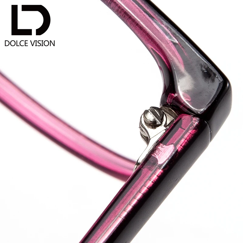 Модные женские очки dolce-vision цветная оправа для близорукости фирменный дизайн по