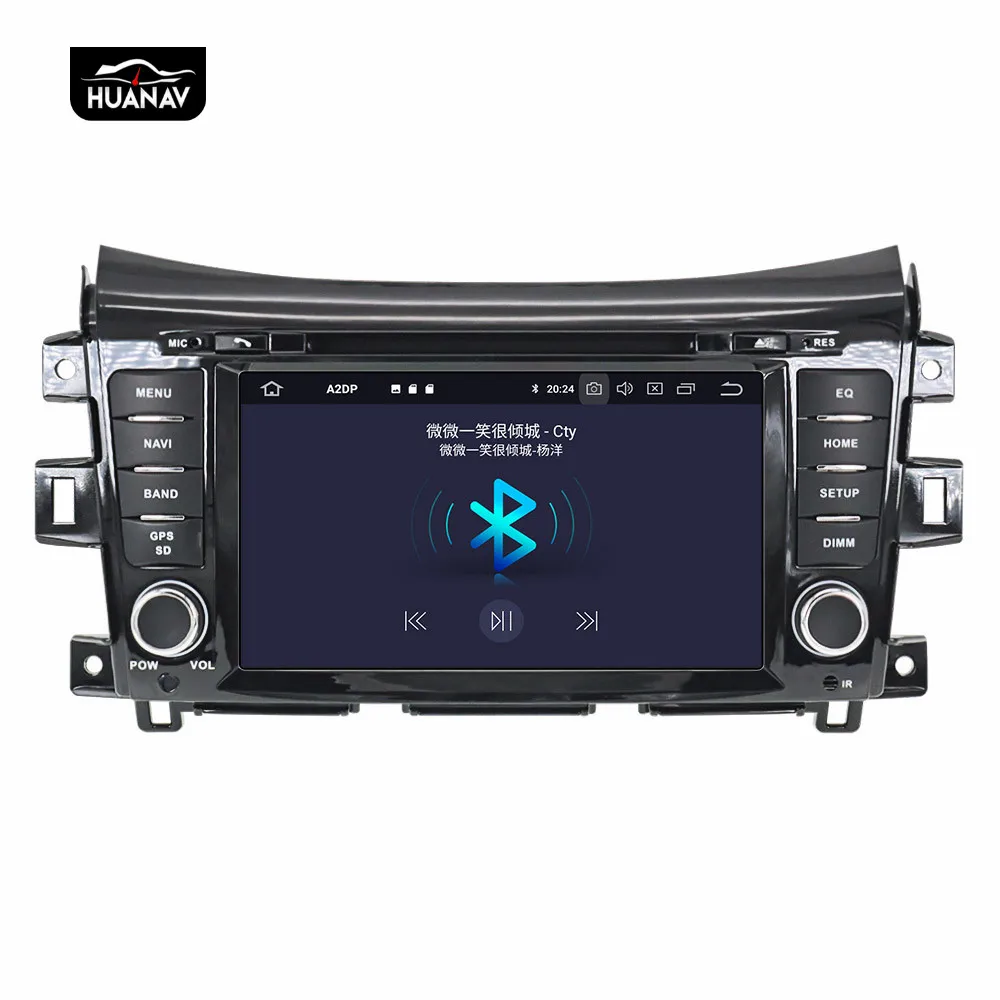 DSP Android 9 Автомобильный DVD плеер для Nissan Navara NP300 2014 + GPS навигация Авто Радио Стерео