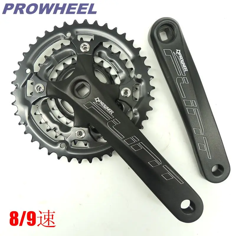 Комплект коленчатого вала из алюминиевого сплава для горного велосипеда PROWHEEL 22 32