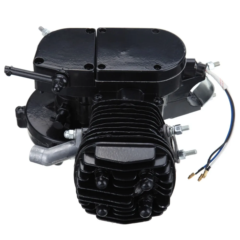 (По умолчанию установлена доставка из США) черный 80cc 2-х тактный двигатель для 26