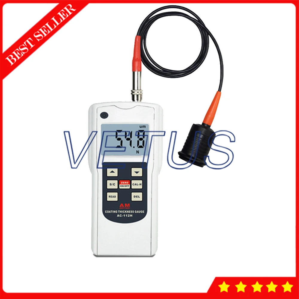 

AC-112H Coating Thickness Gauge Tester With 0.3mm Minimum Substrate Thickness Coating Thickness Gauge